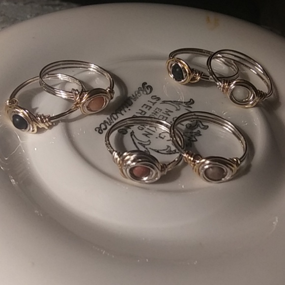 Custom Gold/Silver Wire Wrap Rings - Picture 2 of 7